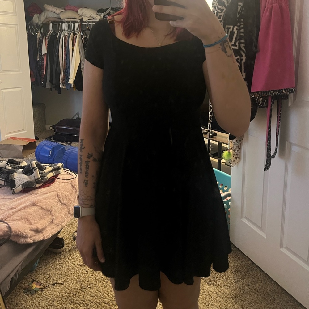 Wet Seal Classic Black Mini Dress